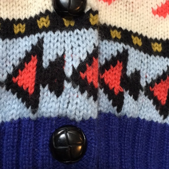 Knitted button-up sweater - Picture 3 of 5